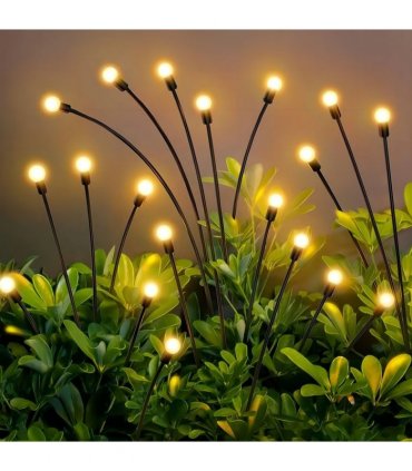Solar Firefly Stake  Set of 2
