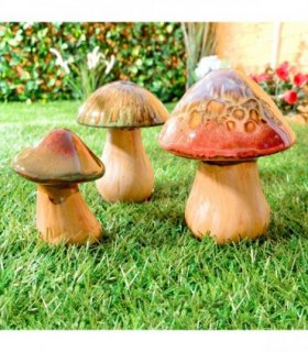 Set of 3 Mushrooms