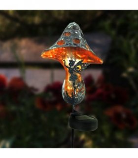 Solar Fairy in a Mushroom