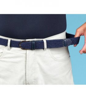 Braided Stretch Belts Set of 4