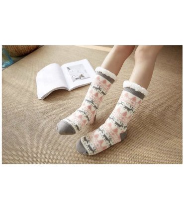 Fairisle Snuggle Socks