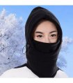 Fleece 6 in 1 Hood Black