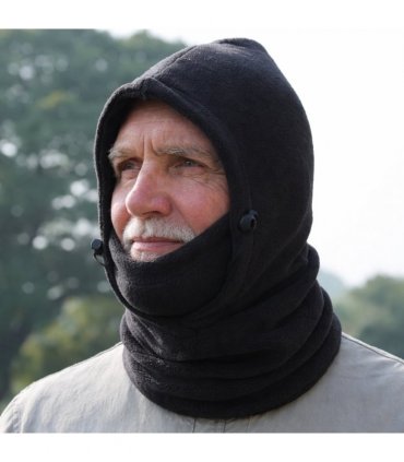Fleece 6 in 1 Hood Black