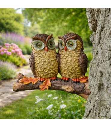 Baby Owls Tree Branch Hanger