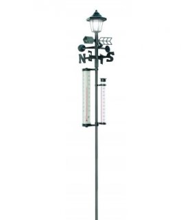 5 in 1 Weather Station with Solar Light