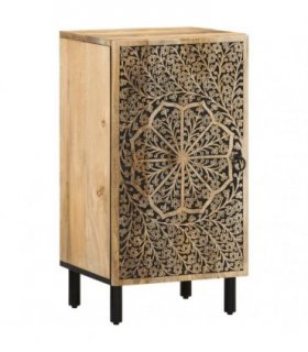 vidaXL Side Cabinet 40x33x75 cm Solid Wood Mango