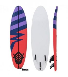 vidaXL Surfboard 170 cm Stripe