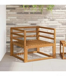 vidaXL Outdoor Middle Sofa Natural