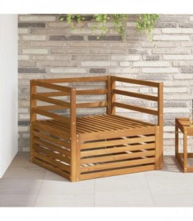 vidaXL 2 Piece Outdoor Sofa Natural