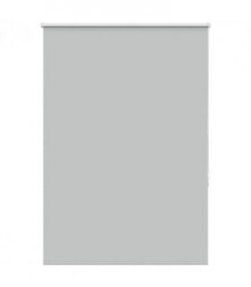 vidaXL Roller Blind Blackout Light Grey 95x130 cm Fabric Width 90.7 cm Polyester