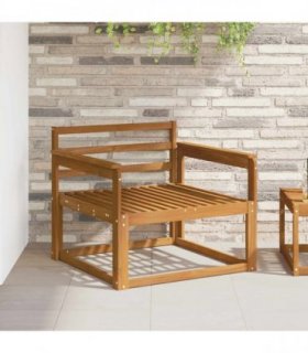 vidaXL Outdoor Middle Sofa Natural