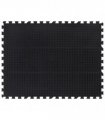 vidaXL Rubber Floor Tile Black 12 mm 90x120 cm