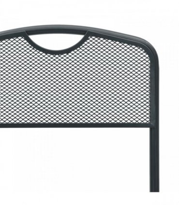 vidaXL Garden Chairs Folding 2 pcs Anthracite 52.5 x 46 x 82 cm Iron