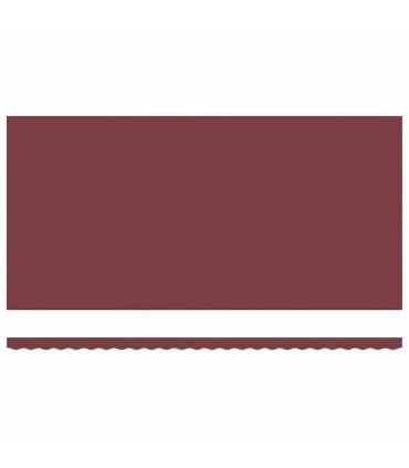 vidaXL Manual Retractable Awning Burgundy 600x300 cm