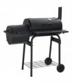 vidaXL Classic Charcoal BBQ Offset Smoker