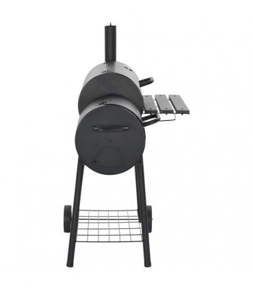 vidaXL Classic Charcoal BBQ Offset Smoker