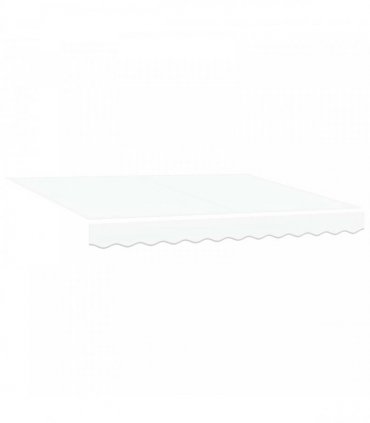vidaXL Electric Retractable Awning White and Anthracite 3 x 2.5 m