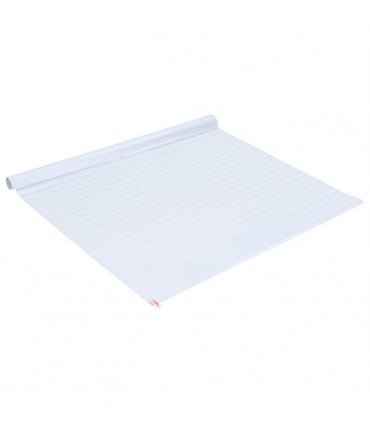 vidaXL Window Film Frosted Stripes Pattern 90x500 cm PVC