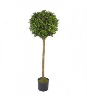 120cm (4ft) Artificial Boxwood Buxus Ball Topiary Tree