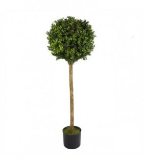 120cm (4ft) Artificial Boxwood Buxus Ball Topiary Tree