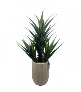 110cm Artificial Agave Tropical Display in Pot Artificial