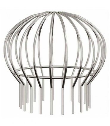 vidaXL Gutter Leaf Guard 2 pcs Silver 160 mm Stainless Steel