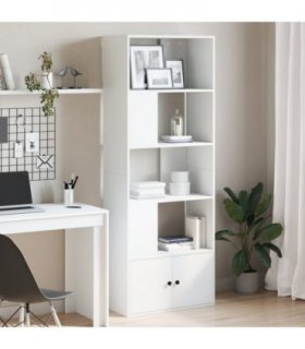 vidaXL Bookcase White 70x36x189 cm Engineered Wood