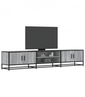vidaXL TV Cabinet Grey Sonoma 210x35x41 cm Engineered Wood