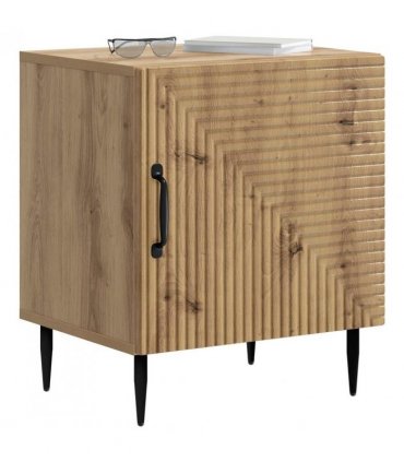 vidaXL Bedside Cabinet 2 pcs Artisan Oak 43 x 34.5 x 50 cm