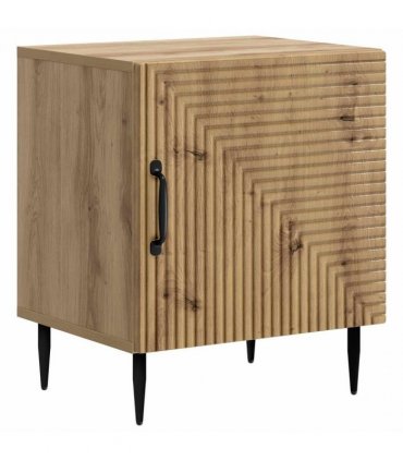 vidaXL Bedside Cabinet 2 pcs Artisan Oak 43 x 34.5 x 50 cm