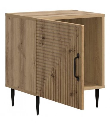 vidaXL Bedside Cabinet 2 pcs Artisan Oak 43 x 34.5 x 50 cm