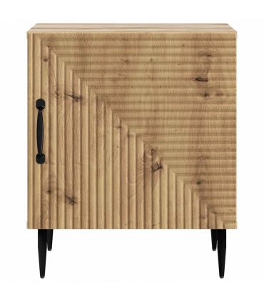 vidaXL Bedside Cabinet 2 pcs Artisan Oak 43 x 34.5 x 50 cm