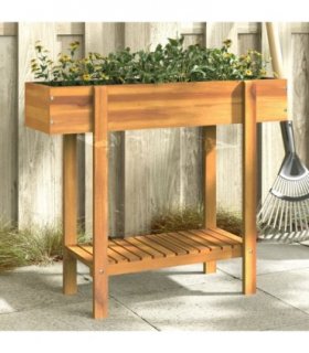 vidaXL Garden Raised Bed 90x30x75 cm Solid Wood Acacia