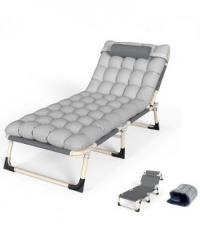Folding Bed Camping Travel Heavy Duty Foldable Adult Lightweight With Mattress