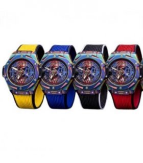 New Rainbow Watch Mens Dated Dial Analogue Rubber Strap Watch NY London