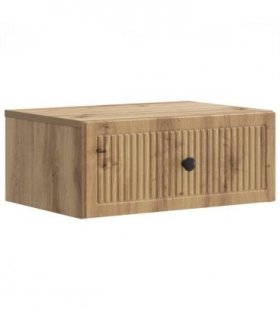 vidaXL Bedside Cabinet Artisan Oak 49 x 34.5 x 20 cm Engineered Wood