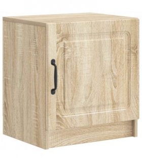 vidaXL Bedside Cabinet Sonoma Oak 43 x 34.5 x 47 cm Engineered Wood