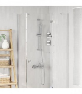 vidaXL Shower System Set Chrome 70 cm Stainless Steel