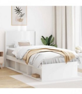 vidaXL Headboard White PB