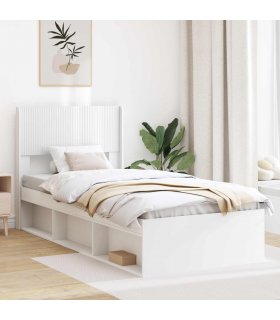 vidaXL Headboard White PB