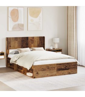 vidaXL Headboard Old Wood PB