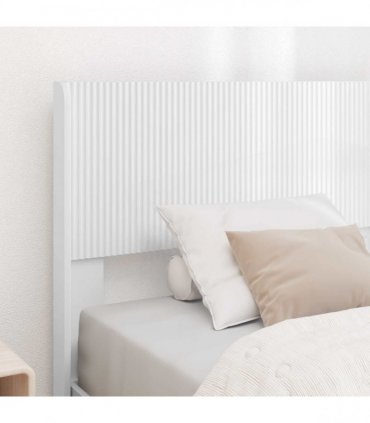 vidaXL Headboard White PB