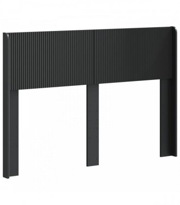 vidaXL Headboard Black PB