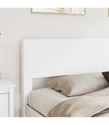 vidaXL Headboard White PB