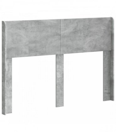vidaXL Headboard Concrete Grey PB