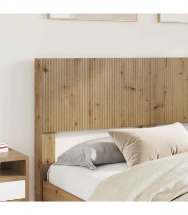 vidaXL Headboard Artisan Oak PB
