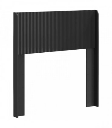 vidaXL Headboard Black PB