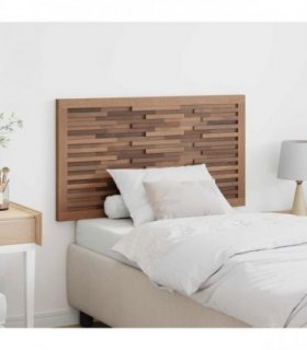 vidaXL Bed Headboard Natural Solid Teak Wood