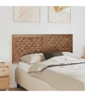 vidaXL Bed Headboard Natural Solid Teak Wood