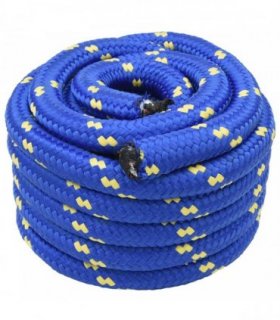 vidaXL Boat Rope 10 m 3 Blue PP